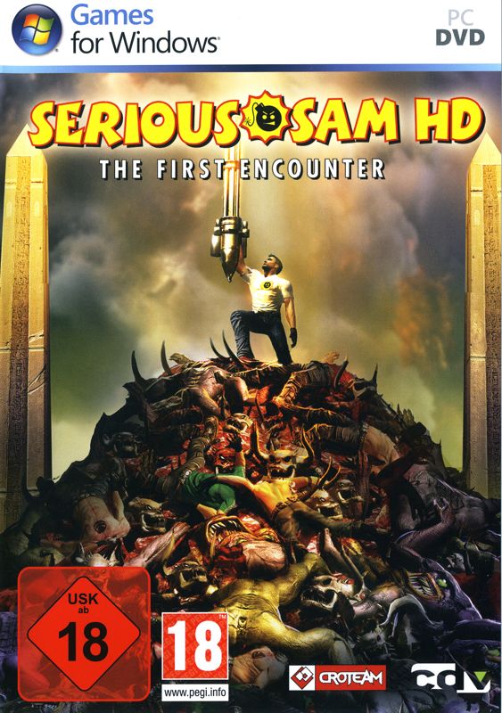 Serious Sam HD box art for Xbox 360